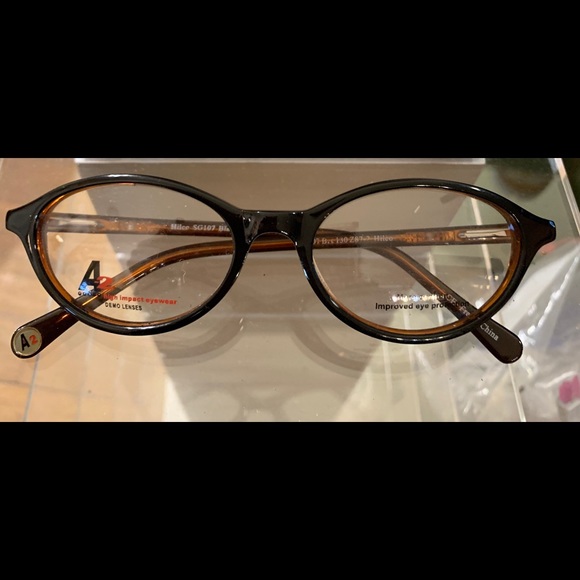 American Airlines Rx glasses Hilco SG107 Blk Z87 - Picture 4 of 4